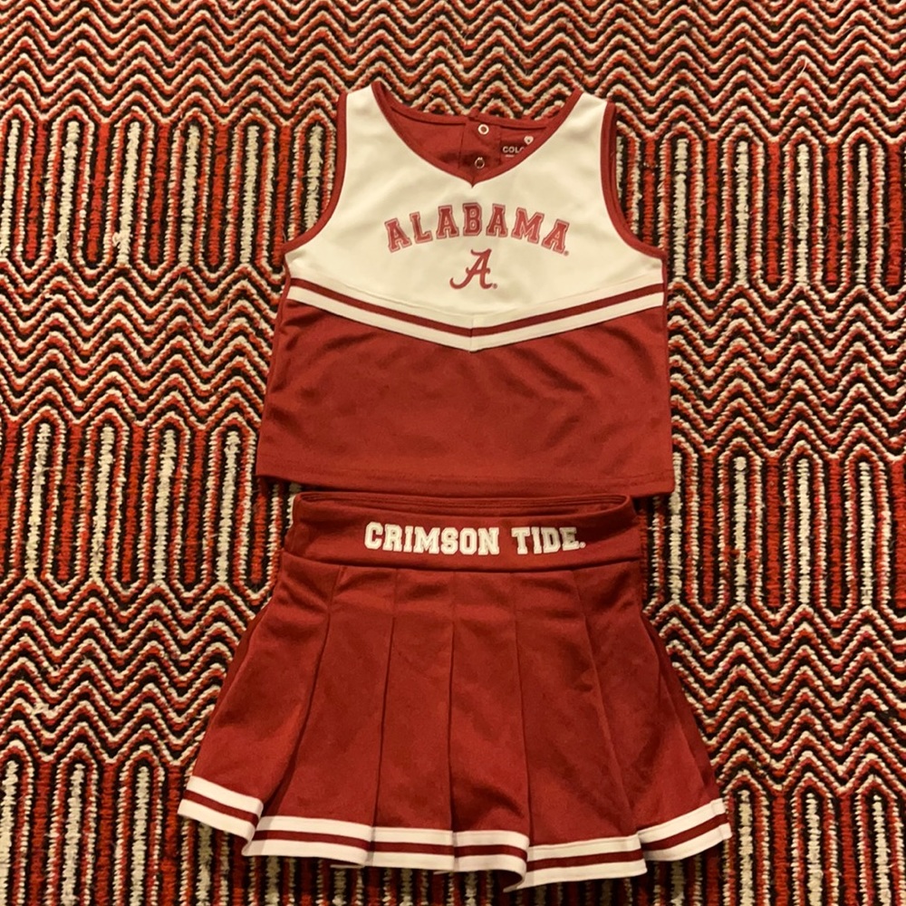 Alabama Crimson Tide Cheerleader Outfit, 4T